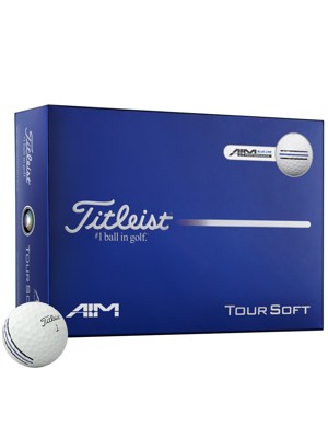Titleist Tour Soft AIM Performance Golf Balls (12 Balls) 2026