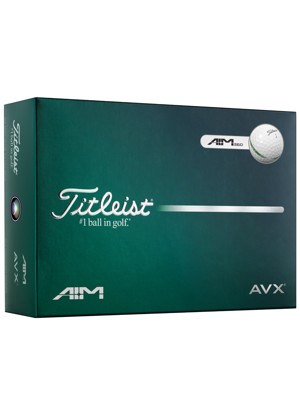 Titleist AVX AIM 360 White Golf Balls (24 Balls)