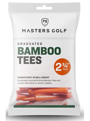 Masters Bamboo Graduated Castle Tees