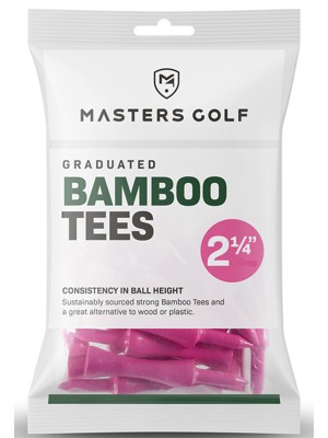 Masters Bamboo Graduated Castle Tees