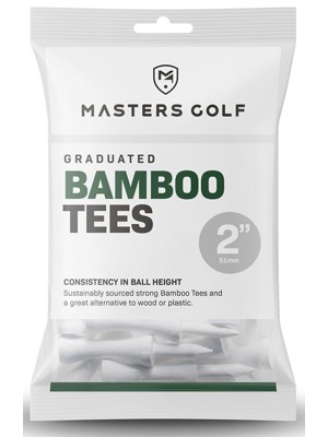Masters Bamboo Graduated Castle Tees
