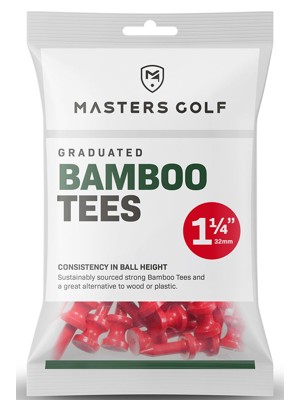 Masters Bamboo Graduated Castle Tees