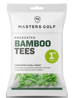 Masters Bamboo Graduated Castle Tees