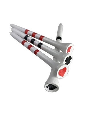 Pride SE Playing Cards Wooden Tees