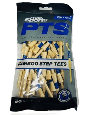 Pride PTS Bamboo Step Tees (50 Pack)