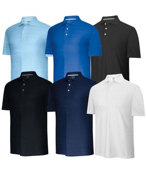 Adidas Mens ClimaCool Textured Solid Polo