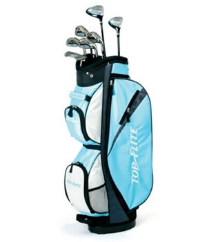 Topflite Ladies Tour Edition 11 Piece Half Golf Package (Graphite Shaft) 2012