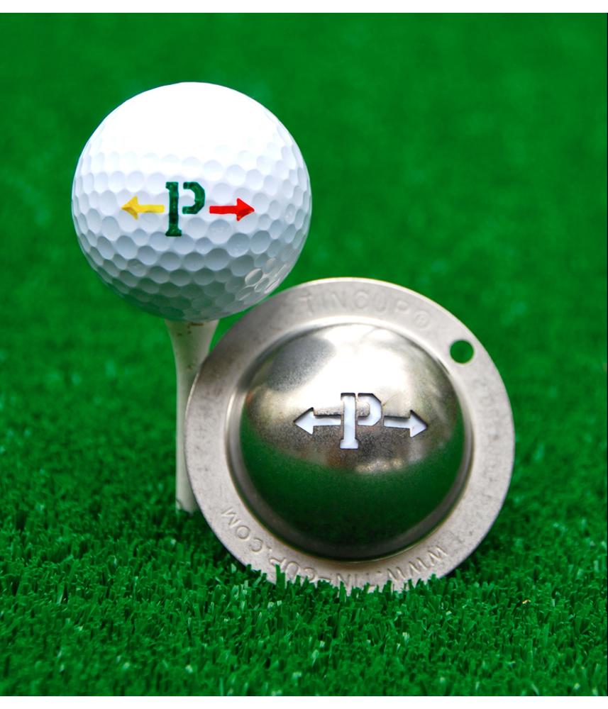 Tin Cup Ball Marker Alpha Players