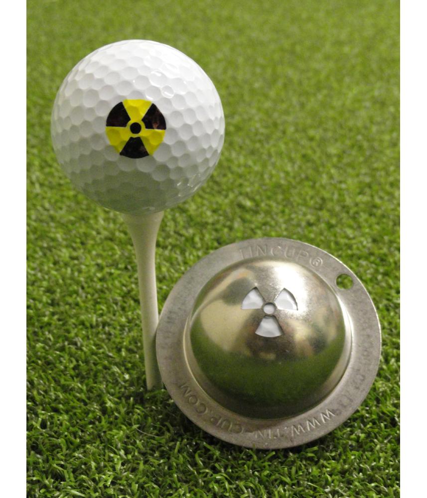 Tin Cup Ball Marker Radioactive