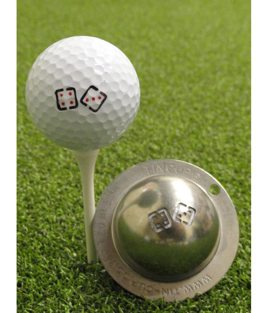 Tin Cup Ball Marker True Roll