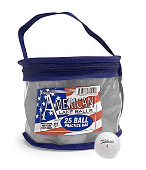 Titleist Mixed Bag Lake Balls (25 Balls)
