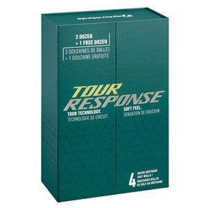 TaylorMade Tour Response White Golf Balls - 4 For 3 Gift Pack