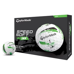 TaylorMade SpeedSoft INK Green Golf Balls