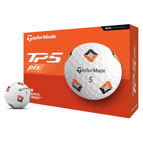 TaylorMade TP5 Pix Golf Balls (12 Balls) 2024