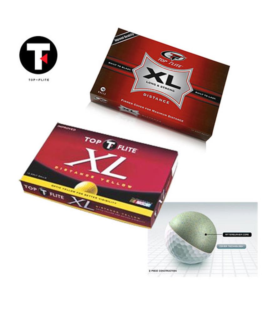 Topflite XL Distance Golf Ball 15 Balls