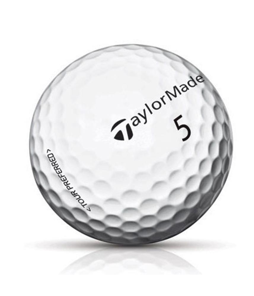 Taylormade Tour Preferred Logo Overrun Golf Balls (12 Balls) 2014
