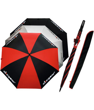 Clicgear UV 68 Inch Dual Canopy Golf Umbrella