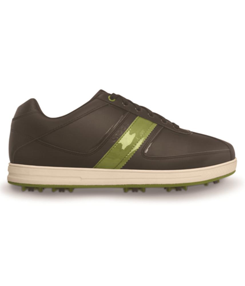 Crocs Mens Tyne Golf Shoes (Espresso/Iguana)