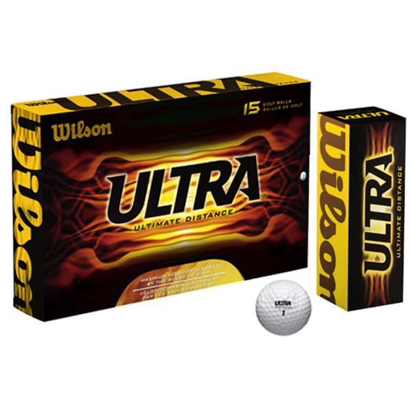 Wilson Ultra Ultimate Distance White Golf balls 15 Pack