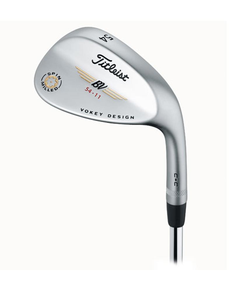 Titleist Spin Milled Vokey Tour Chrome Wedge C+C Grooves