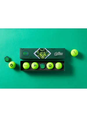 Volvik Marvel Hulk Golf Ball & Marker Gift Set (4 Ball Pack)