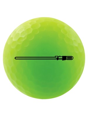 Volvik Vivid Soft Star Wars Yoda Golf Ball & Marker Gift Pack (4 Balls)