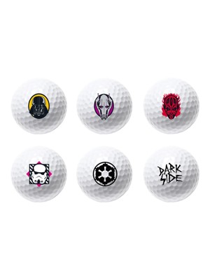 Volvik Star Wars Powersoft Assorted Golf Balls (6 Balls)