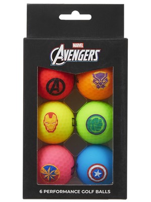 Volvik Vimat Marvel Gift Pack Golf Balls (6 Balls)