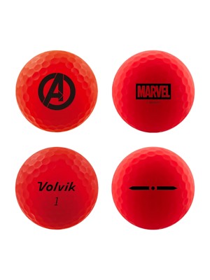 Volvik Vimat Marvel Gift Pack Golf Balls (6 Balls)