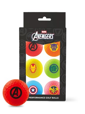 Volvik Vimat Marvel Gift Pack Golf Balls (6 Balls)