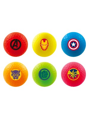 Volvik Vimat Marvel Gift Pack Golf Balls (6 Balls)