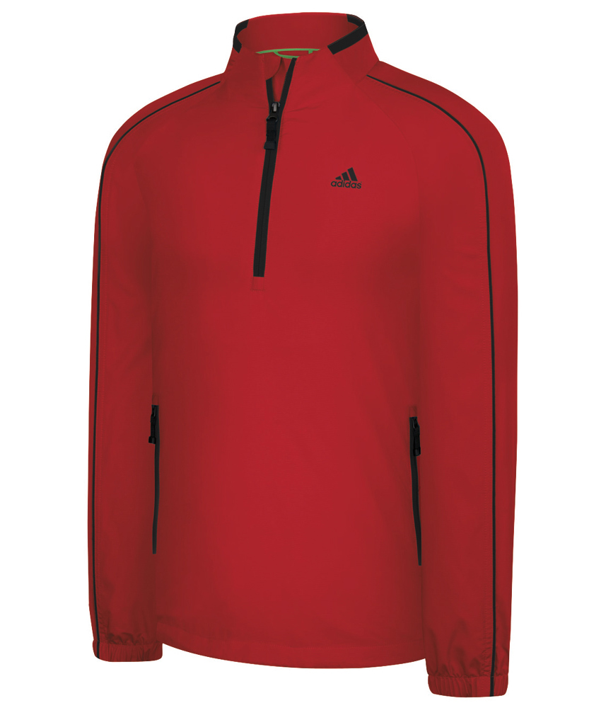 adidas quarter zip windbreaker