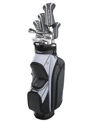 Wilson Ladies Player Fit Premium Complete Golf Set (Graphite Shaft)