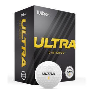 Wilson Ultra Distance White Golf Balls