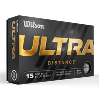 Wilson Ultra Distance White Golf Balls (15 Balls)