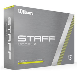 Wilson Staff Model X Yellow Golf Balls 2024