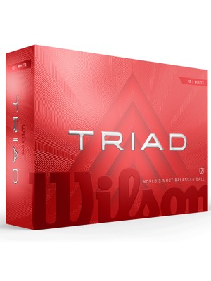 Wilson Triad Golf Balls 12 Balls