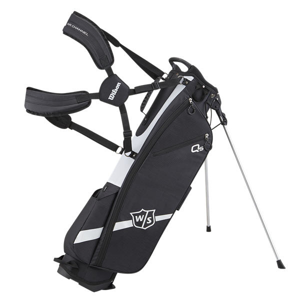wgb4321bl 9 ws quiver stand bl bag with strap and open stand