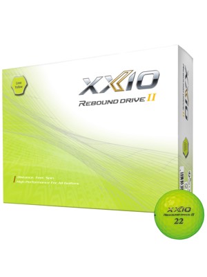 XXIO Rebound Drive 2 Yellow Golf Balls (12 Balls)