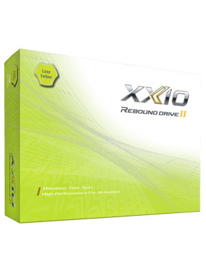 XXIO Rebound Drive 2 Yellow Golf Balls (12 Balls)