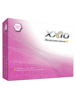 XXIO Rebound Drive 2 Pink Golf Balls (12 Balls)