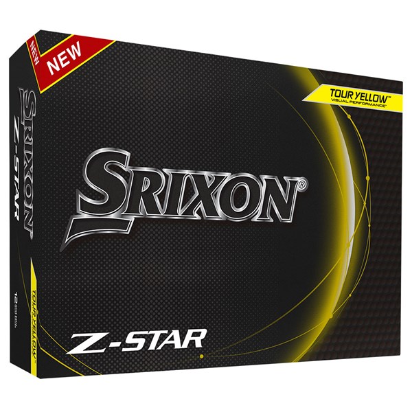 Srixon Z-Star Tour Yellow Golf Balls (12 Balls) 2023