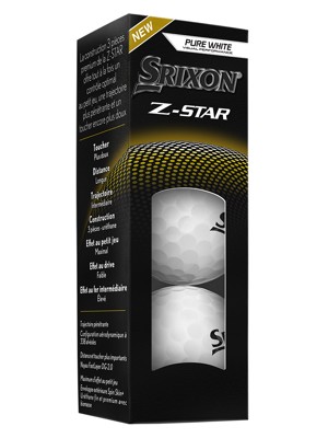 Srixon Z-Star Pure White Golf Balls (12 Balls)