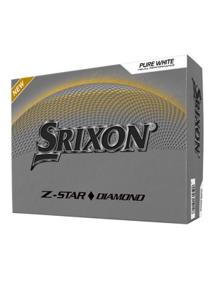 Srixon Z-Star Diamond Pure White Golf Balls (12 Balls)