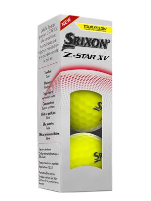 Srixon Z-Star XV Tour Yellow Golf Balls (12 Balls)