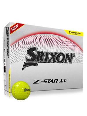 Srixon Z-Star XV Tour Yellow Golf Balls (12 Balls)