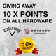 Bonus Points on all Callaway and Odyssey Golf Clubs
