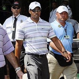 Tiger Woods Storms Out of the Scoring Room After Receiving Two-Stroke Penalty
