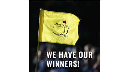 GolfOnline’s Masters Competition Winners are Announced