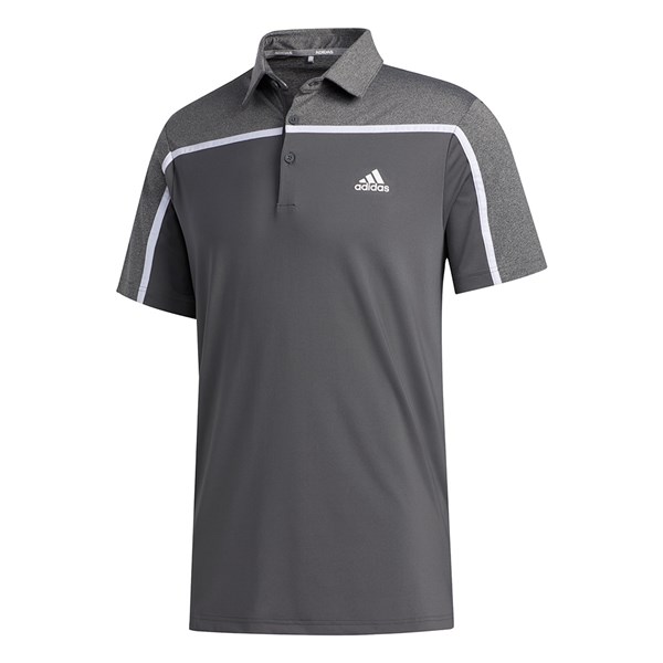 adidas Mens Ultimate 365 3-Stripe Polo Shirt - Golfonline